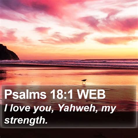 Psalms 18:1 WEB Scriptures Images