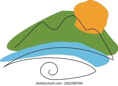 Logo Symbol Icon Silhouette Sunset Landscape Stock Vector (Royalty Free) 2062589354 | Shutterstock