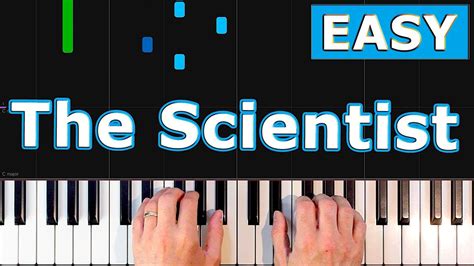 Coldplay - The Scientist - EASY Piano Tutorial [Sheet Music] - YouTube