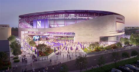 LOOK: Northwestern shows new $800M football stadium renderings