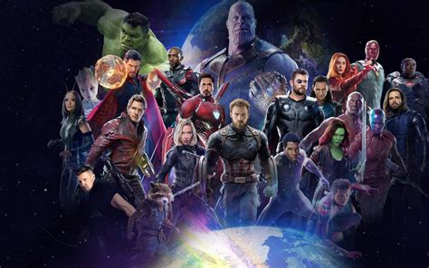 2560x1600 Resolution Avengers Infinity War 2018 All Characters Fan Poster 2560x1600 Resolution ...