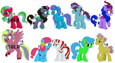 Perchance MLP OC Generator Adopts 2 [8/10 OPEN] by StealerofNames on ...