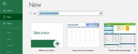 Video: Start with an accessible Excel template - Microsoft Support