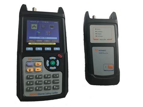 Certificador redes CAT-6 AD500 - AD INSTRUMENTS