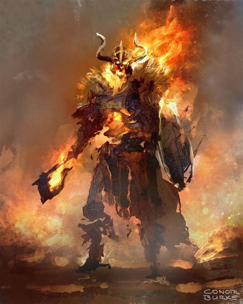 Pin by CJ Cropper on Demon Armor | Fire warrior, Fantasy artwork, Fantasy art