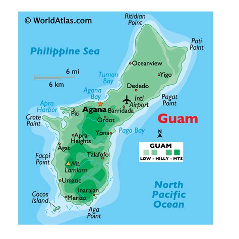 Map of Guam - Thong Thai Real