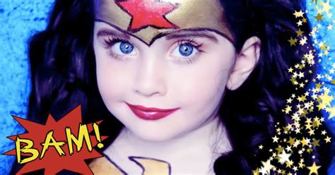 How To Do Wonder Woman Face Paint For Kids & Lasso Some Candy