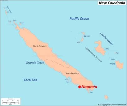 Nouméa Map | New Caledonia | Detailed Maps of Nouméa