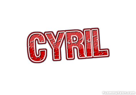 Cyril Logo | Free Name Design Tool from Flaming Text