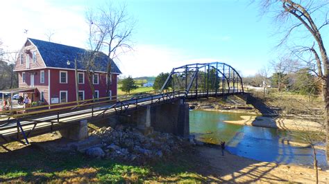 Aerial Photos of War Eagle Mill in Rogers Arkansas