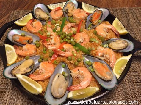 Casa Baluarte Filipino Recipes: Seafood Paella Recipe