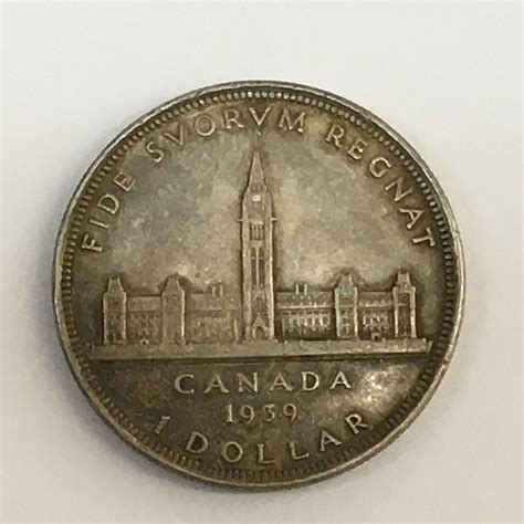 1939 CANADA SILVER DOLLAR