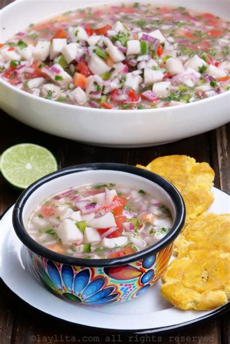 Ecuadorian fish ceviche {Ceviche de pescado ecuatoriano} - Laylita's Recipes