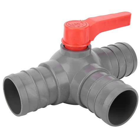 LYUMO Three-Way Valve, PVC Three-Way Valve Landscape Irrigation Device ...