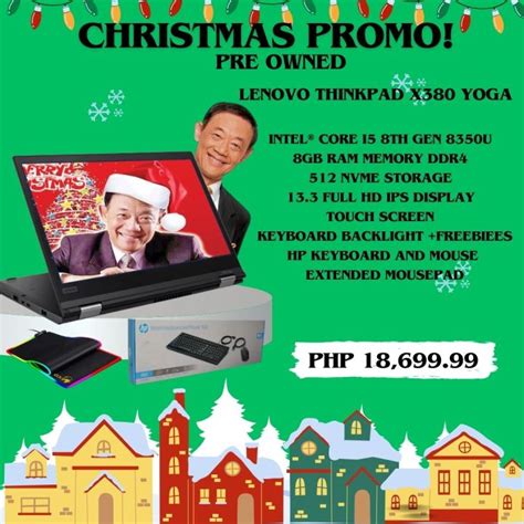 LENOVO THINKPAD X380 YOGA laptop / secondhand / pre owned | Lazada PH