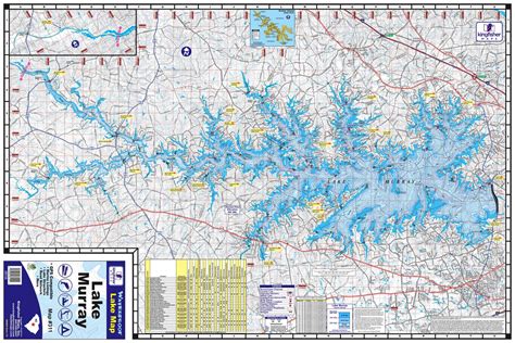 Lake Murray Sc Fishing Map - Unique Fish Photo