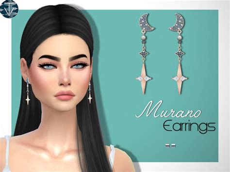 Sims 4 Earrings CC Mods — SNOOTYSIMS