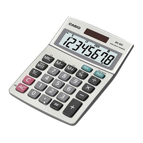 Casio Desktop Calculator # Cas-Ms80S - 1 Ea - myotcstore.com