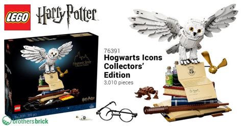 LEGO Harry Potter 76391 Hogwarts Icons Collectors' Edition - VLGB4-TBB ...