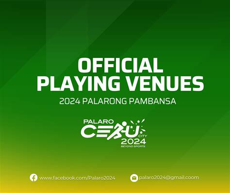 Cebu City Palarong Pambansa 2024 Sports Venues Unveiled - Cebu Lifestyle Channel