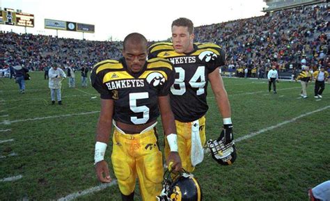 Photos: Iowa football’s original “winged” uniforms from the 1990s | The Gazette