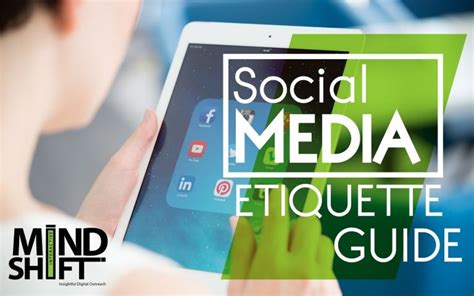 Social Media Etiquette Guide