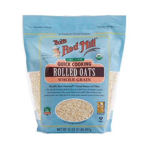 Organic Quick Cooking Rolled Oats - Thrive Market