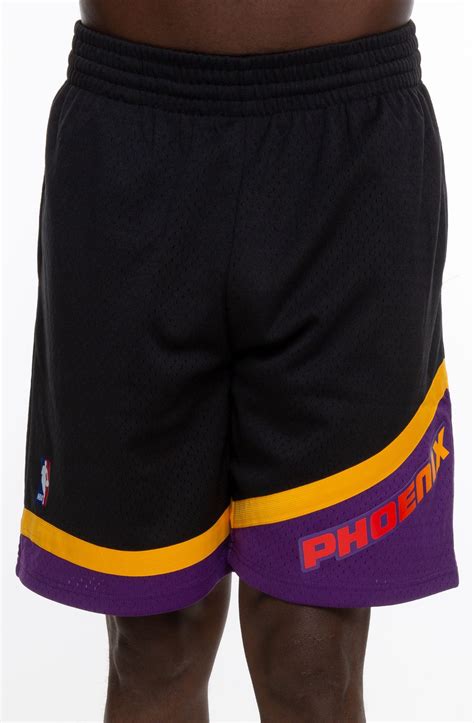 MITCHELL AND NESS Phoenix Suns Swingman Shorts SMSHGS18035-PSUBLCK99 ...