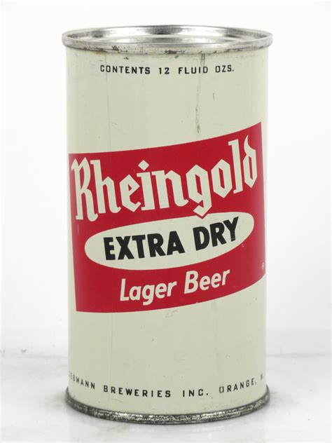 Item #83429 1950 Rheingold Lager Beer Flat Top Can 123-07