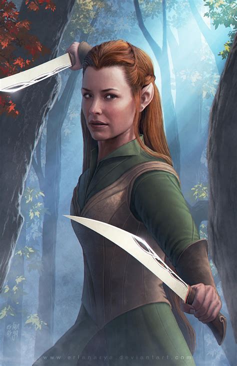 Tauriel by erlanarya on @DeviantArt | Tauriel, The hobbit movies, The hobbit