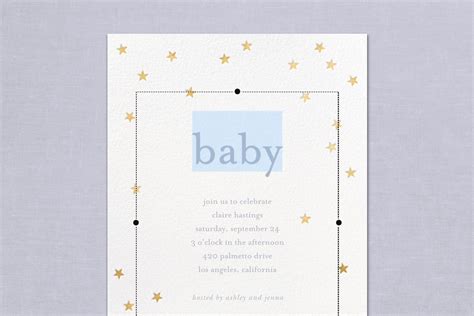 Paper & Party Supplies Invitations & Announcements Invitations baby ...