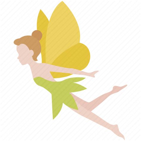 Faerie, fairy, pixie, spirit, spriggan, sylph, tinkerbell icon