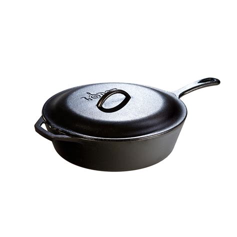 Cast Iron Covered Deep Skillet | Shop Online | Lodge Cast Iron