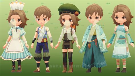 Story of Seasons: Pioneers of Olive Town pre-order bonuses in Japan include digital outfits of ...