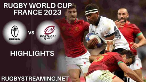 England Vs Fiji Highlights: Rugby World Cup 2023 Quarterfinals