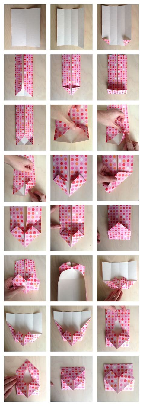 Super Secret Origami Heart Envelope • Craftwhack | Origami heart, Valentines origami, Origami ...