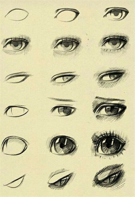 👍CÓMO DIBUJAR TANTO REALISTA, COMO ANIME👍 | •Anime• Amino | Eye drawing tutorials, Eye drawing ...