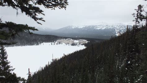 Ice Skating On Lake Louise