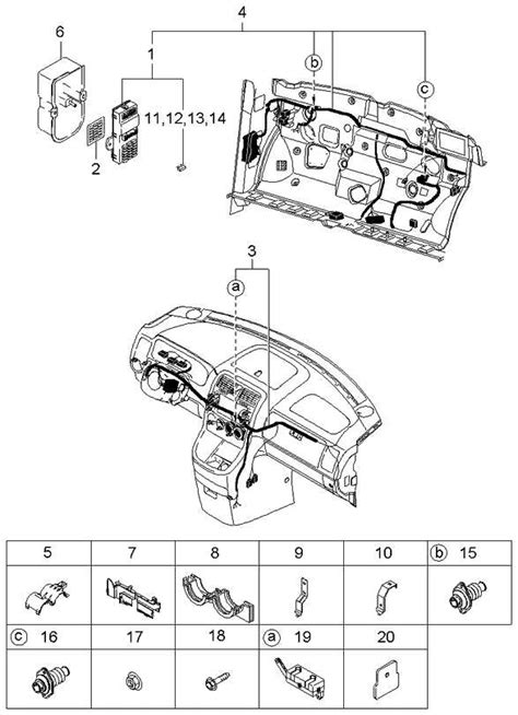 A Visual Guide to 2002 Kia Sedona Parts