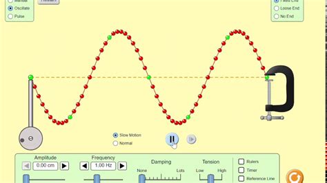 PhET Wave: Reflections and Standing Waves - YouTube