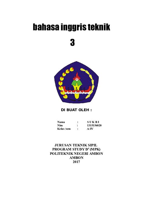 Logo Politeknik Negeri Ambon - 35+ Koleksi Gambar