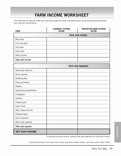 Farm Income And Expense Spreadsheet Download — db-excel.com