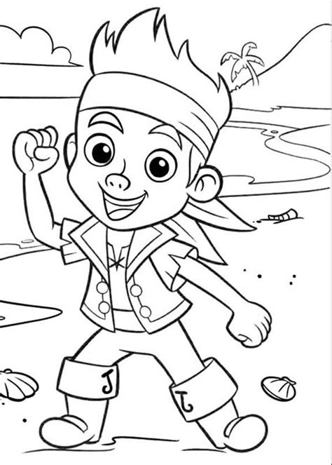 Coloring Pages For Captain Jake And The Neverland Pirates - Coloring Home