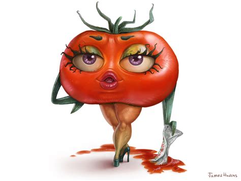 Sexy Tomato by James Haskins on Dribbble