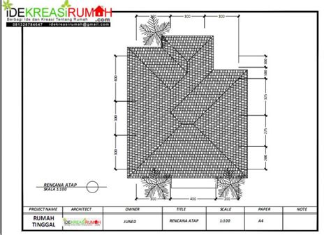 Rencana Atap | Ide Kreasi Rumah