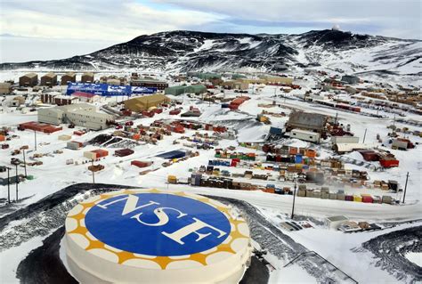 Multimedia Gallery - View of McMurdo Station in Antarctica. | NSF ...