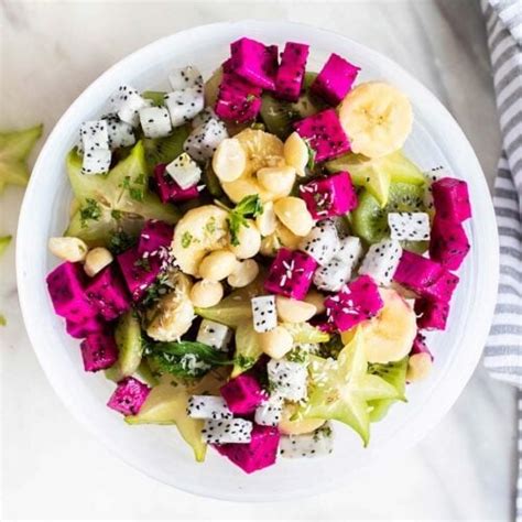 Dragon Fruit Salad - Sunkissed Kitchen