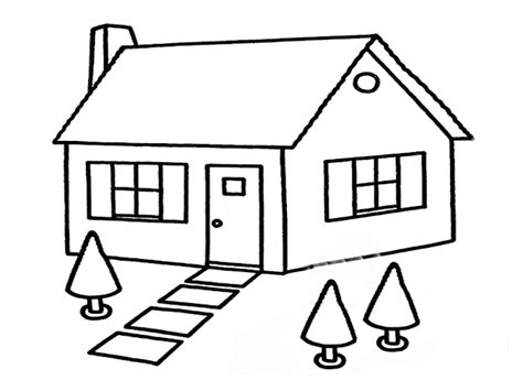 Top 20 free printable house coloring pages online – Artofit