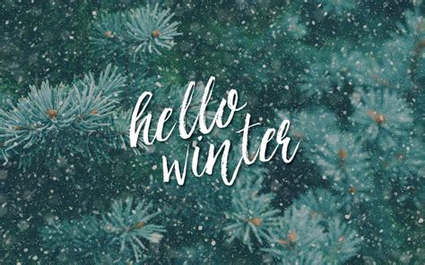 Download Hello Winter Wallpaper Wallpaper | Wallpapers.com