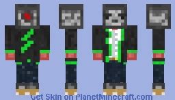 piston man - observer Minecraft Skin